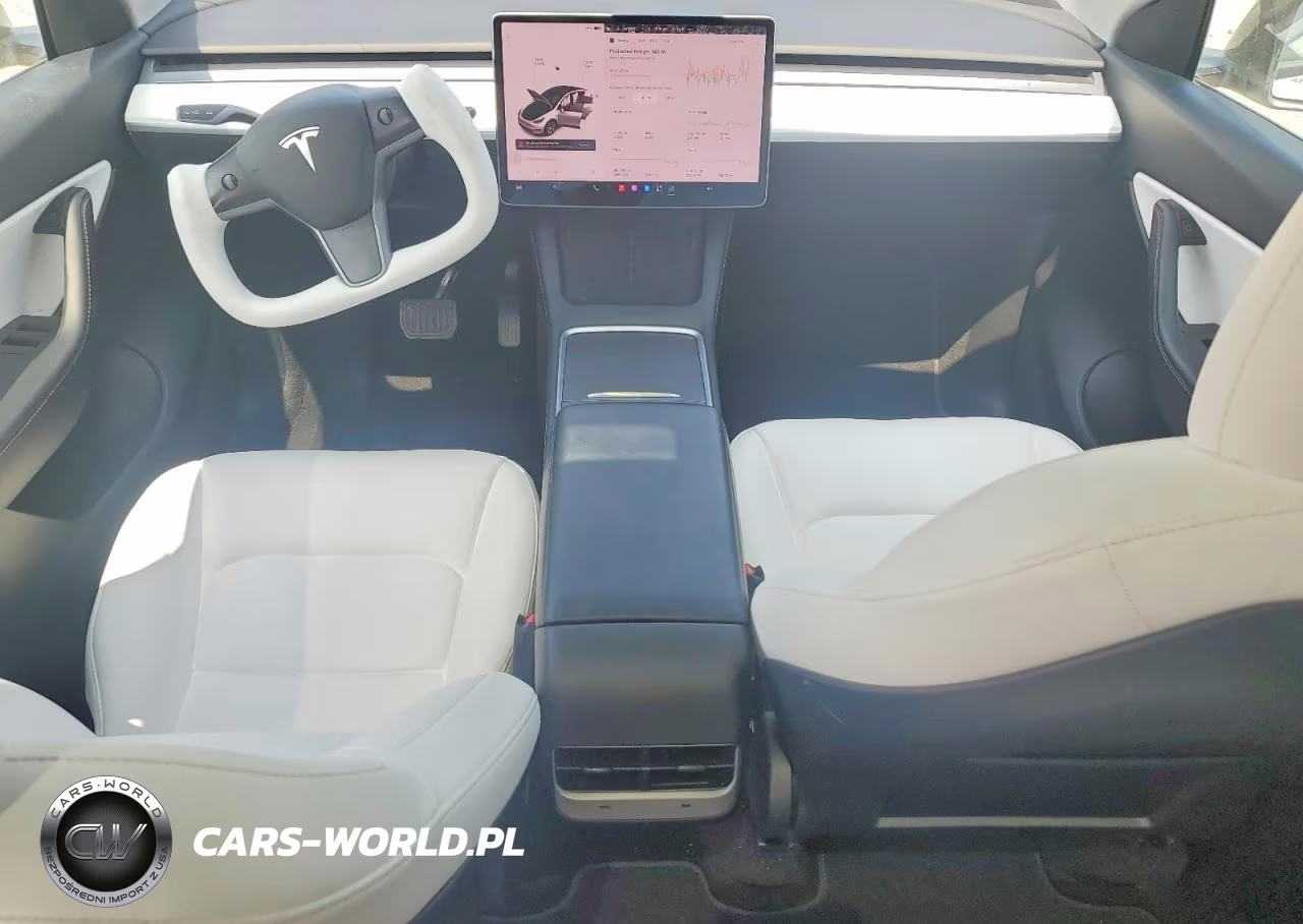 2021 Tesla Model Y VIN:5YJYGDEE1MF243625 - 8