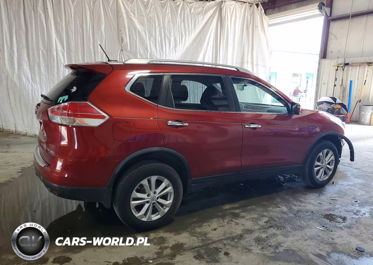 2016 Nissan Rogue Sv VIN:JN8AT2MV1GW136937 - 3