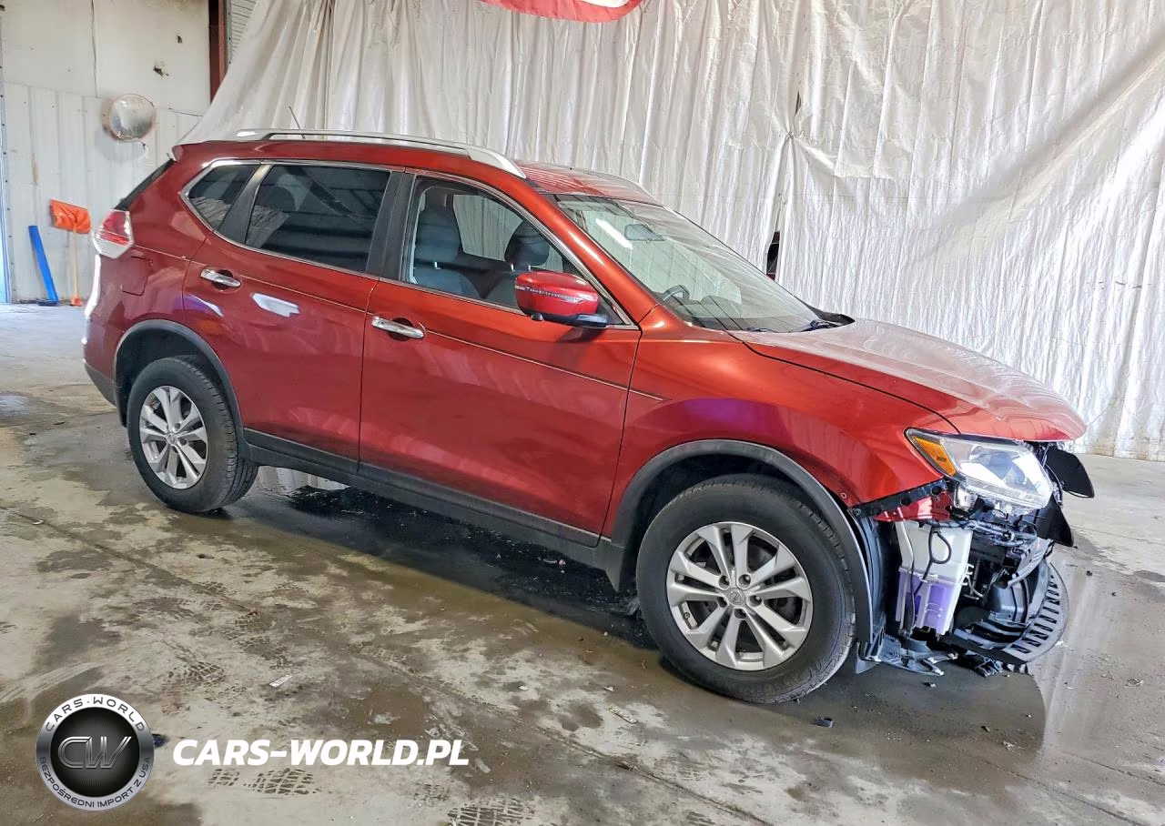 2016 Nissan Rogue Sv VIN:JN8AT2MV1GW136937 - 4