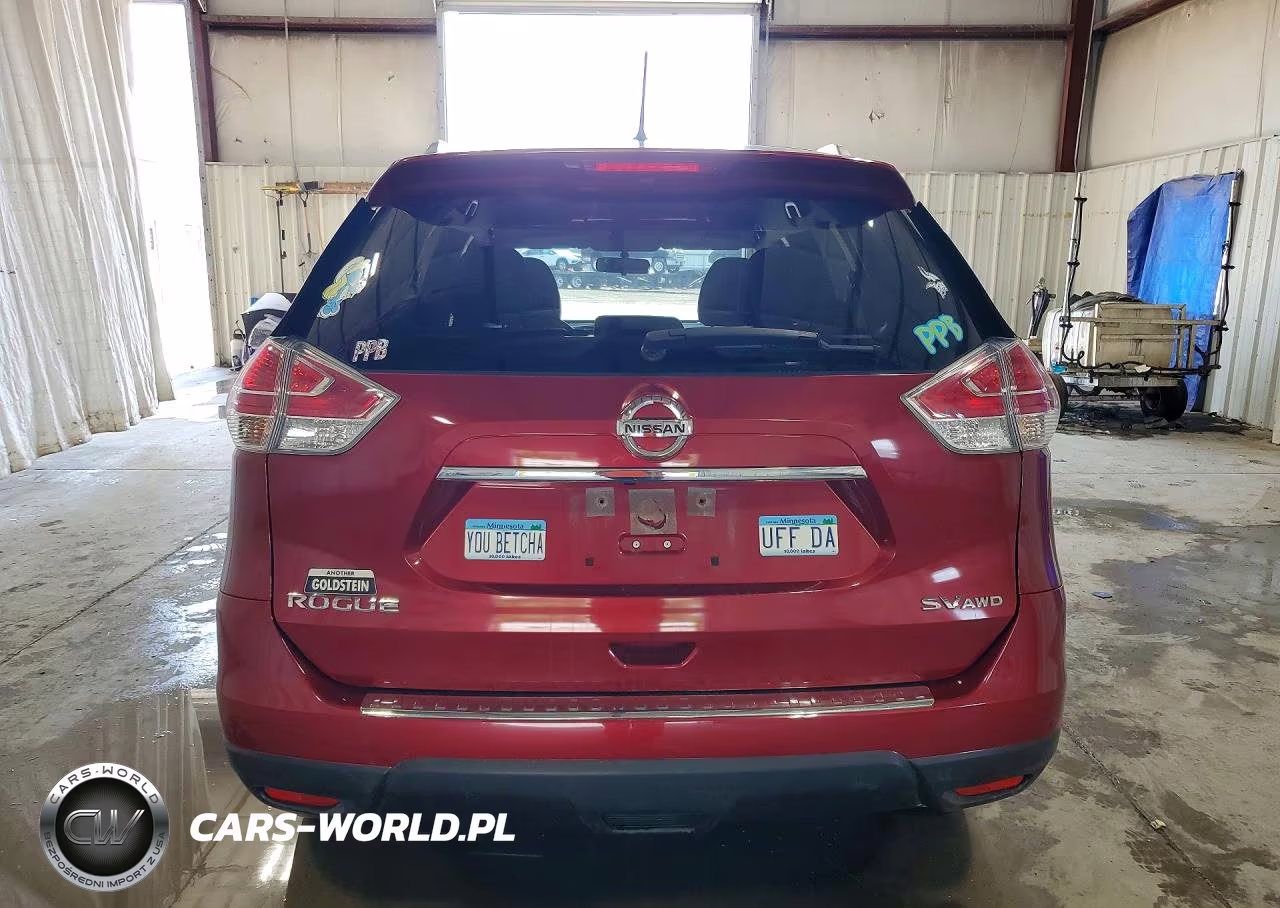 2016 Nissan Rogue Sv VIN:JN8AT2MV1GW136937 - 6