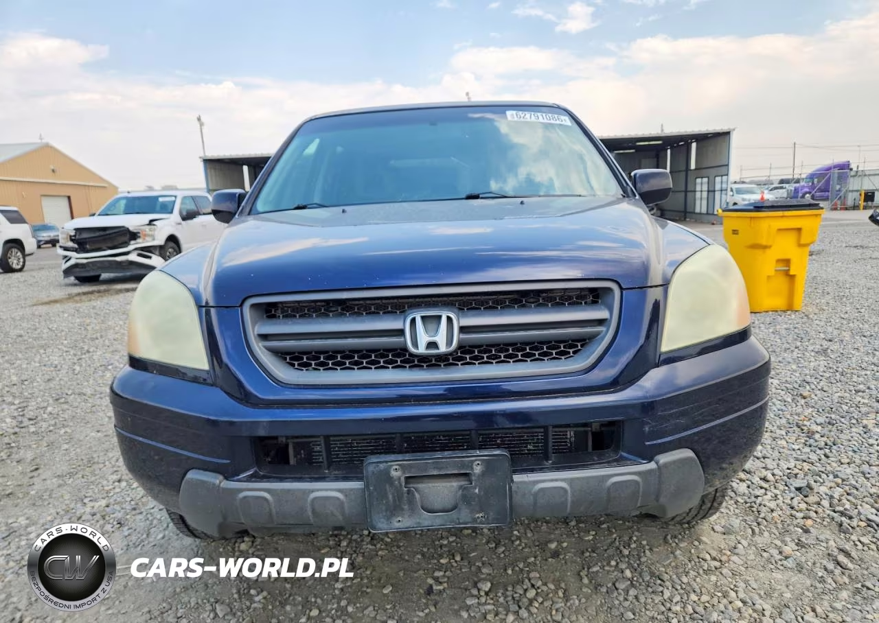 2004 Honda Pilot Exl VIN:2HKYF18654H518954 - 5