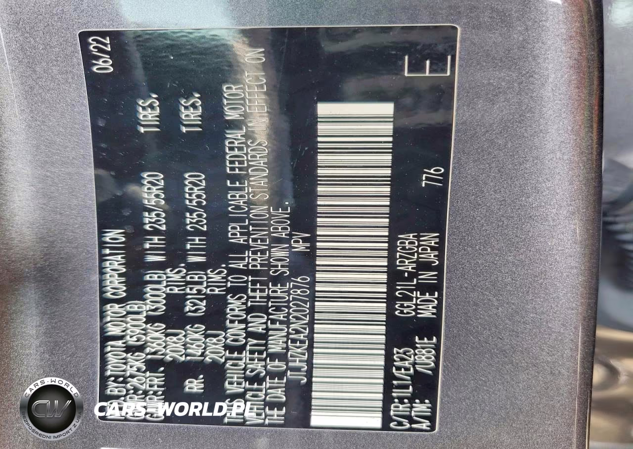 2022 Lexus Rx 350 L VIN:JTJHZKEA2N2027876 - 13