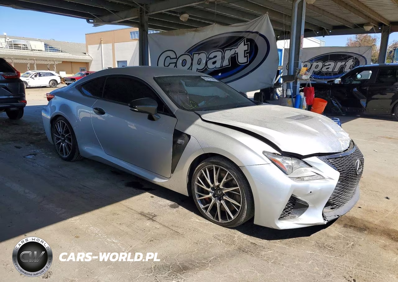 2015 Lexus Rc F VIN:JTHHP5BC0F5001615 - 4