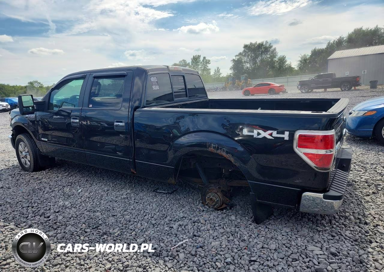 2012 Ford F150 Supercrew VIN:1FTFW1ET6CFC91168 - 2