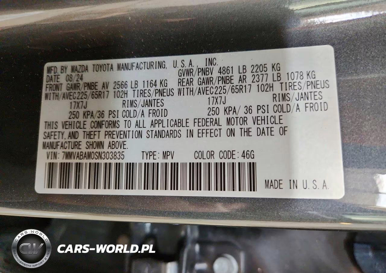 2025 Mazda Cx-50 Select VIN:7MMVABAM0SN303835 - 13