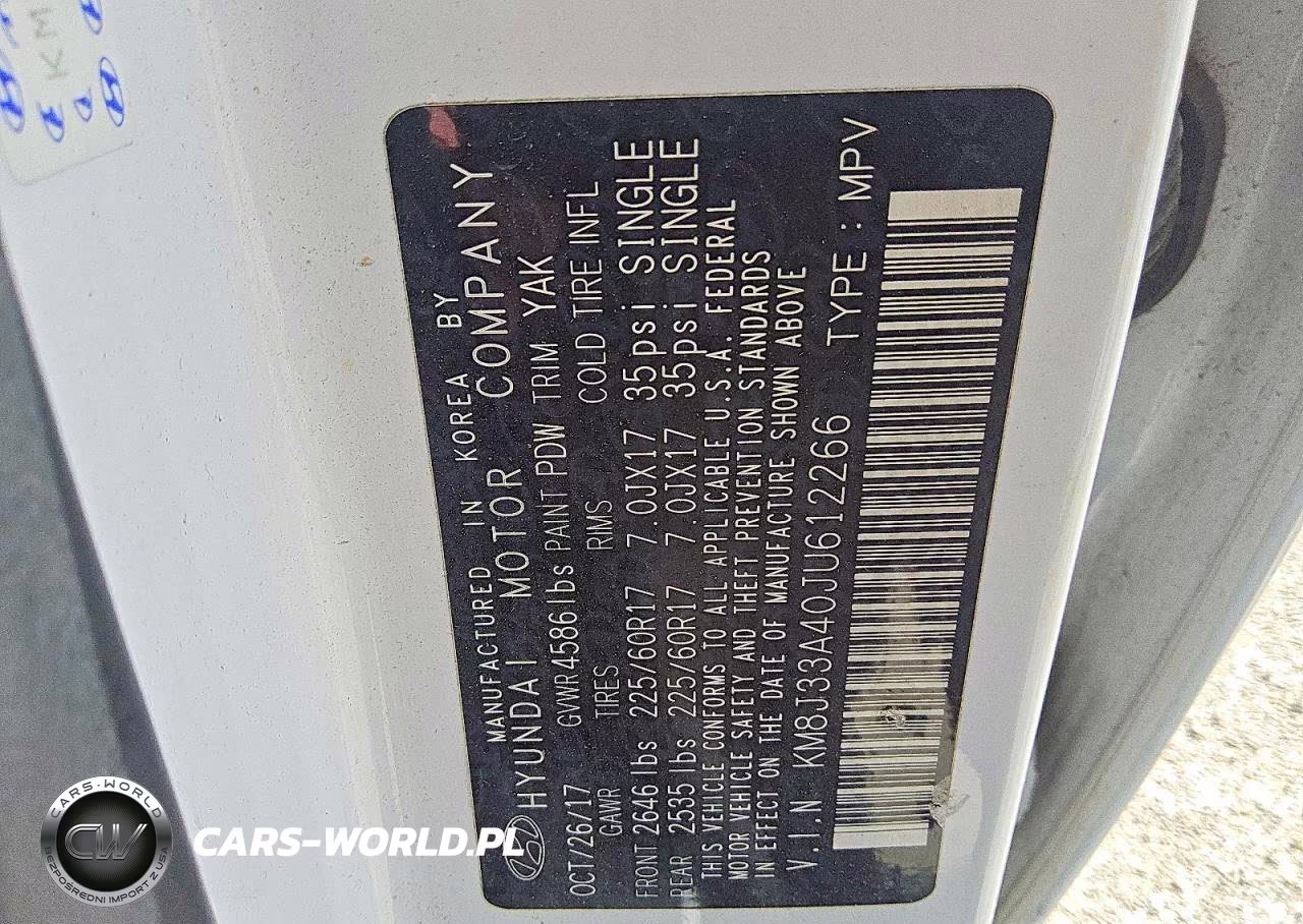 2018 Hyundai Tucson Sel Plus VIN:KM8J33A40JU612266 - 13
