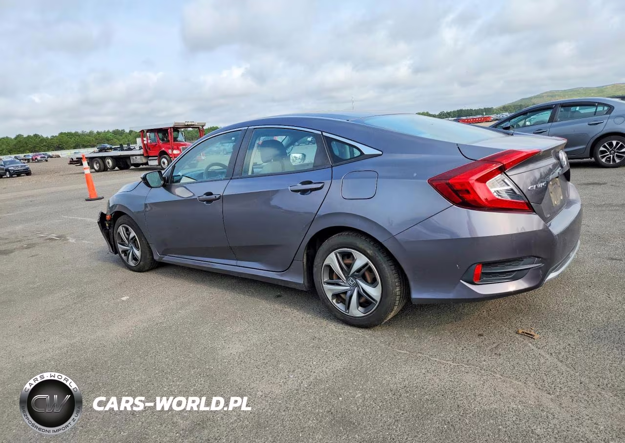 2019 Honda Civic Lx VIN:2HGFC2F67KH577195 - 2
