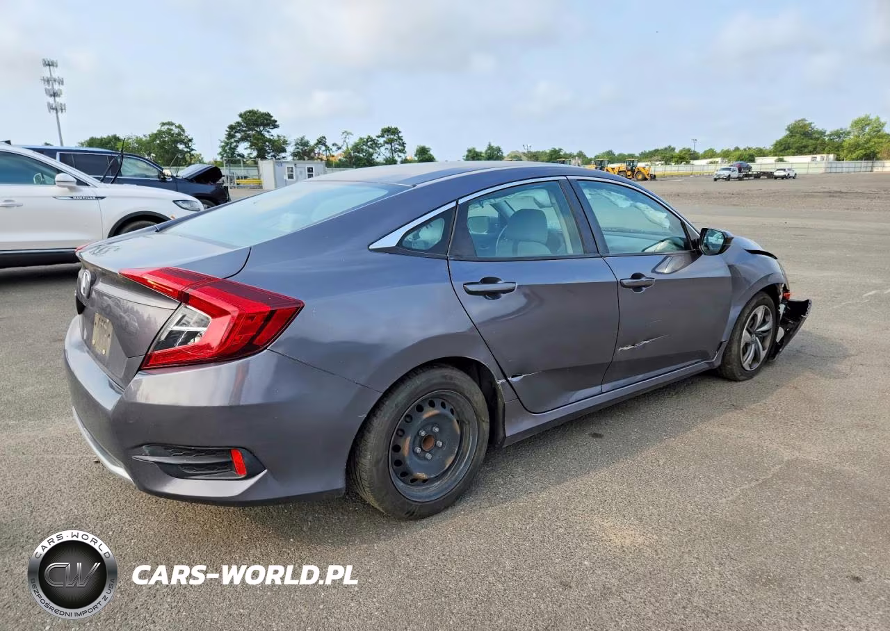 2019 Honda Civic Lx VIN:2HGFC2F67KH577195 - 3
