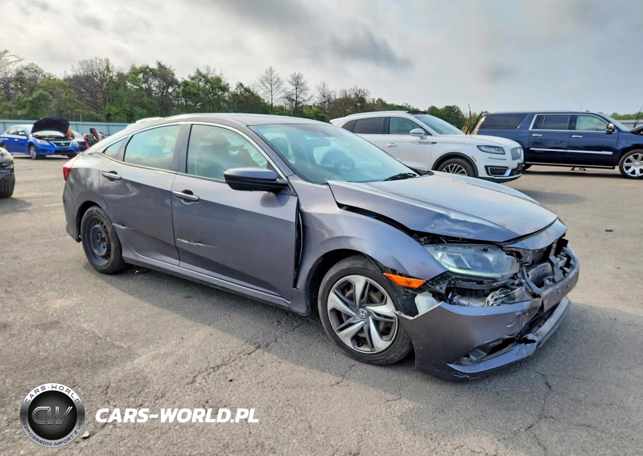 2019 Honda Civic Lx VIN:2HGFC2F67KH577195 - 4