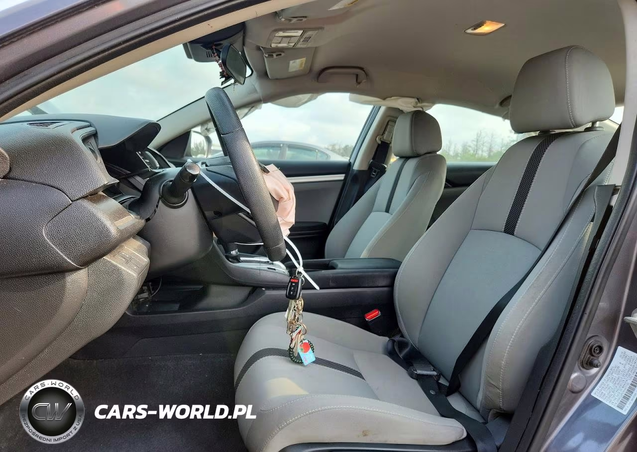 2019 Honda Civic Lx VIN:2HGFC2F67KH577195 - 7