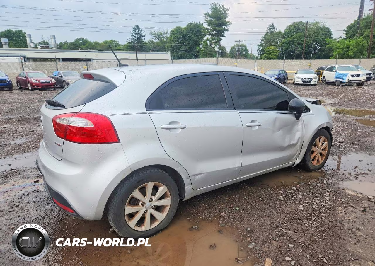 2014 Kia Rio Ex VIN:KNADN5A35E6415177 - 3