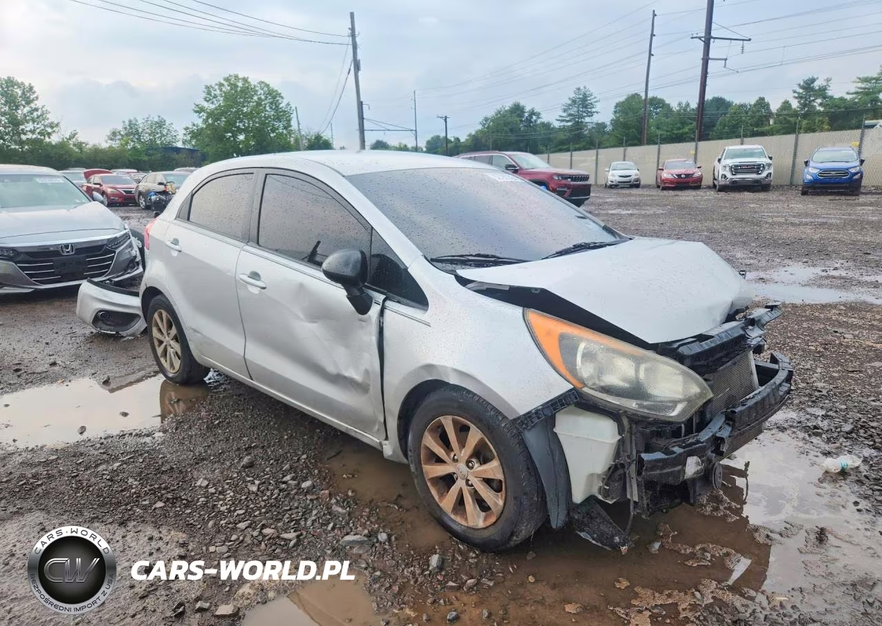 2014 Kia Rio Ex VIN:KNADN5A35E6415177 - 4
