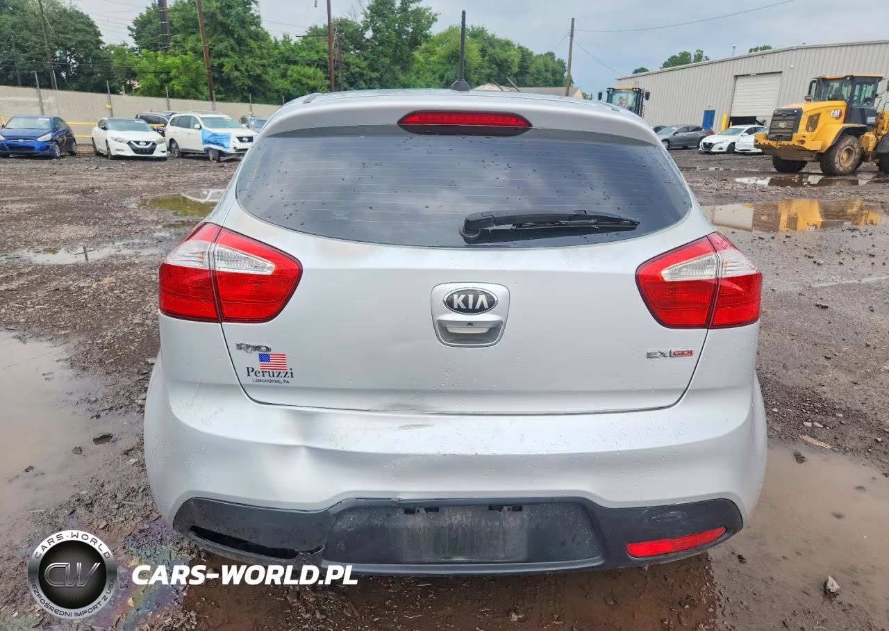 2014 Kia Rio Ex VIN:KNADN5A35E6415177 - 6