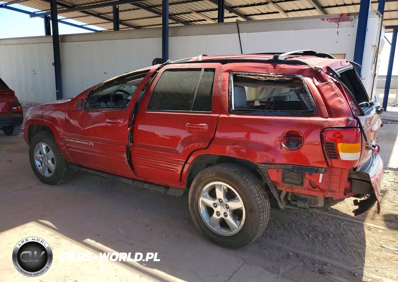 2003 Jeep Grand Cherokee Overland VIN:1J8GW68J63C553177 - 2