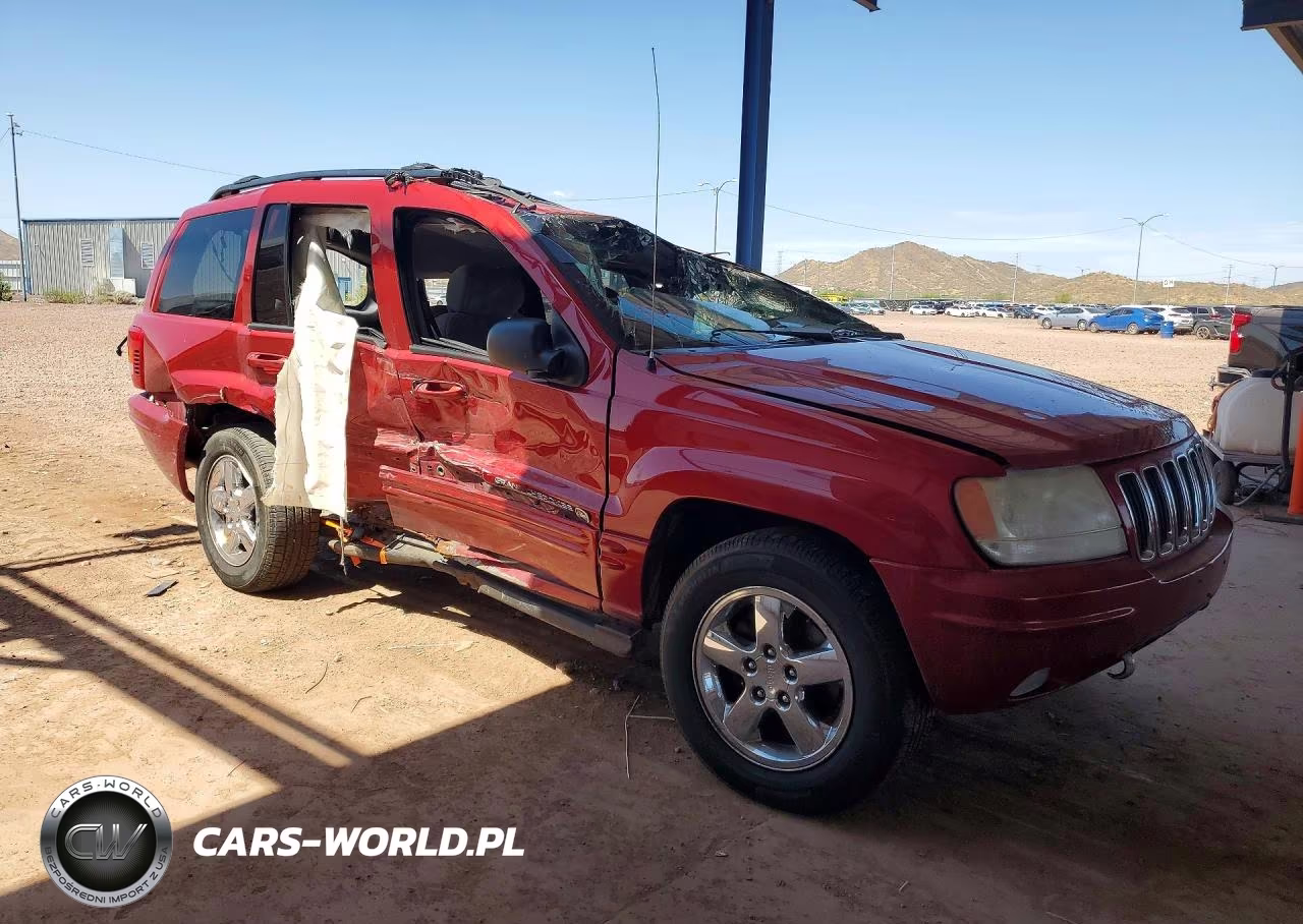 2003 Jeep Grand Cherokee Overland VIN:1J8GW68J63C553177 - 4