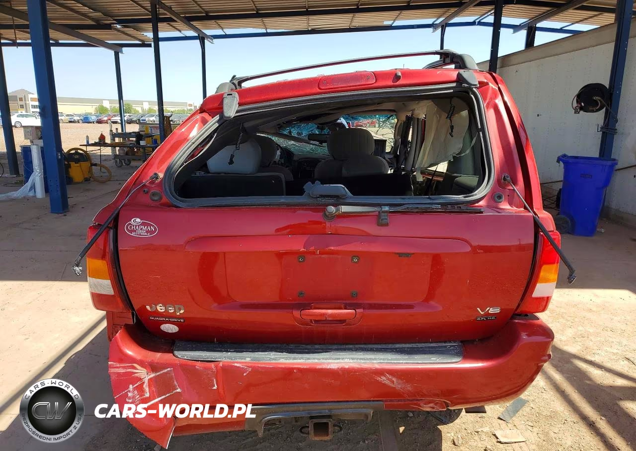 2003 Jeep Grand Cherokee Overland VIN:1J8GW68J63C553177 - 6