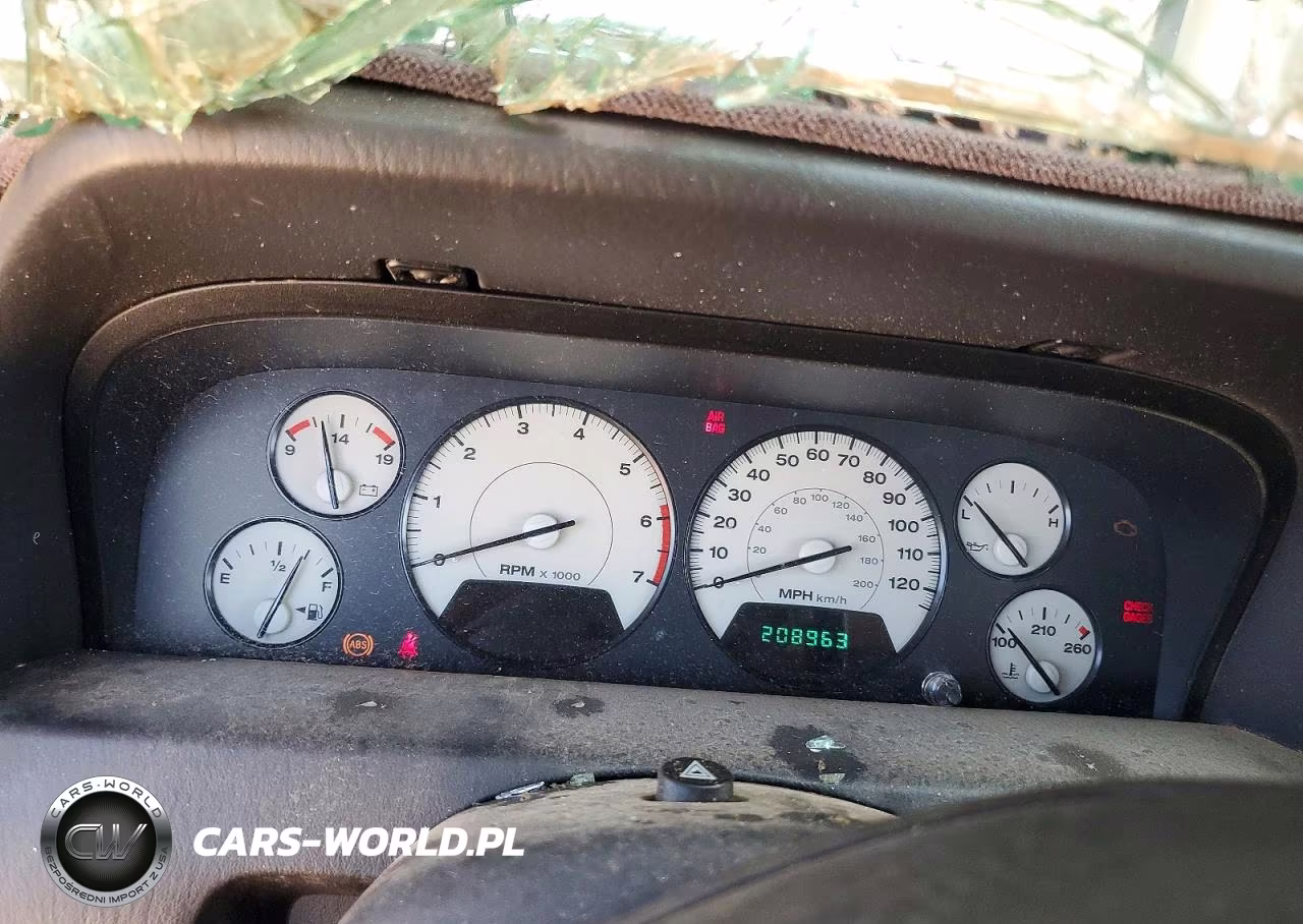 2003 Jeep Grand Cherokee Overland VIN:1J8GW68J63C553177 - 9