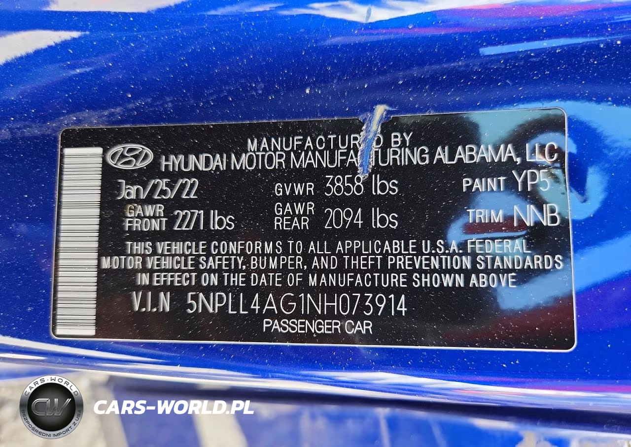 2022 Hyundai Elantra Se VIN:5NPLL4AG1NH073914 - 13