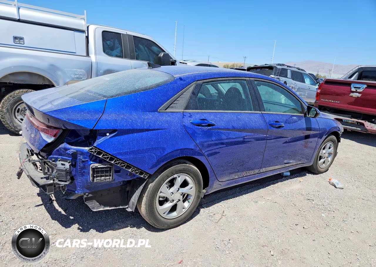2022 Hyundai Elantra Se VIN:5NPLL4AG1NH073914 - 3