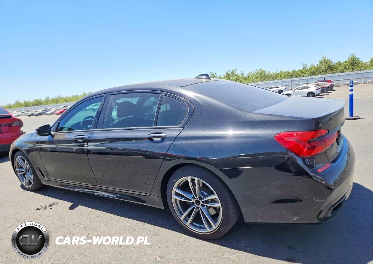 2019 BMW 740 I VIN:WBA7E2C52KB454421 - 2