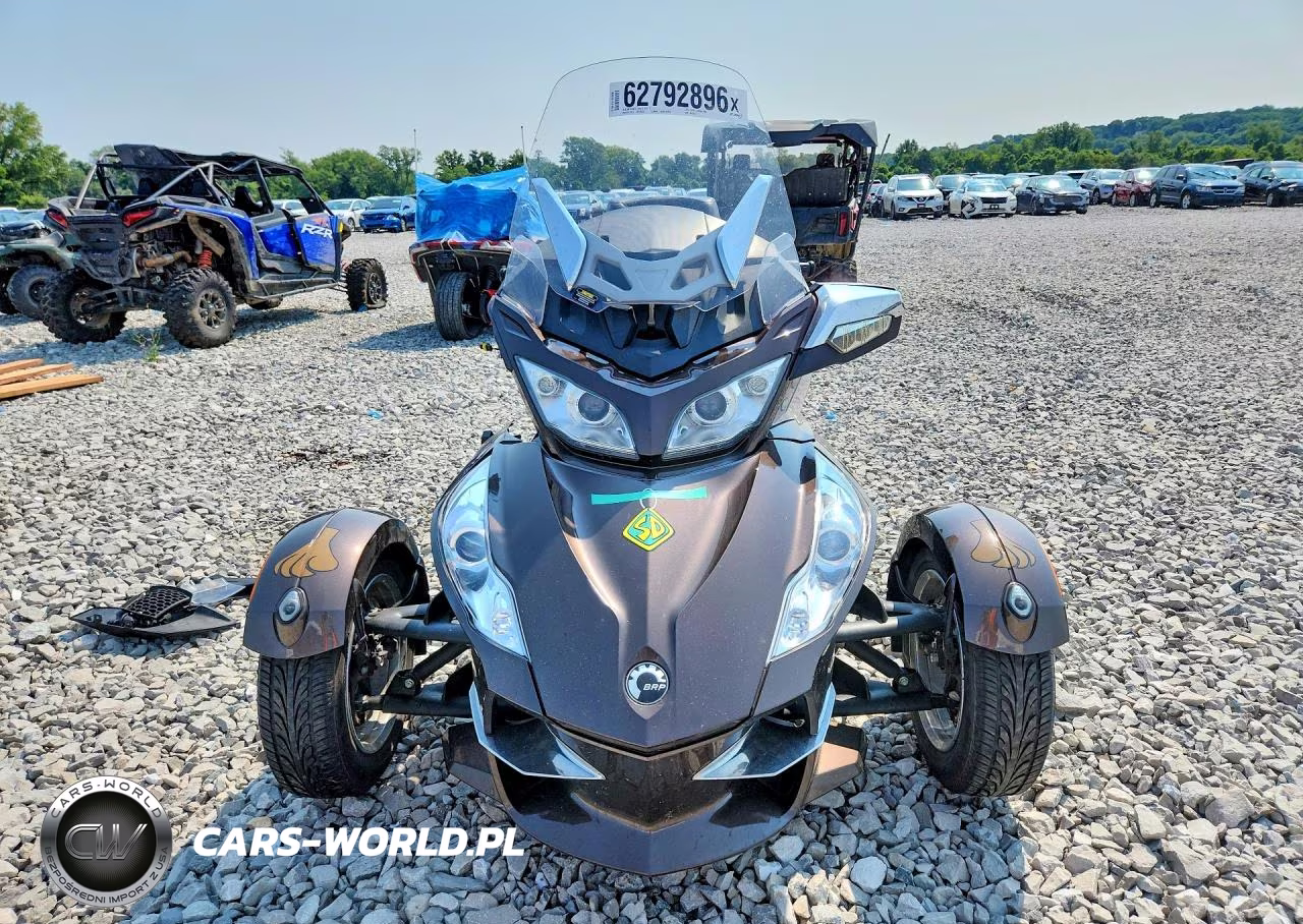 2012 Can-Am Spyder Roadster Rt-Ltd VIN:2BXJBRC13CV001670 - 2