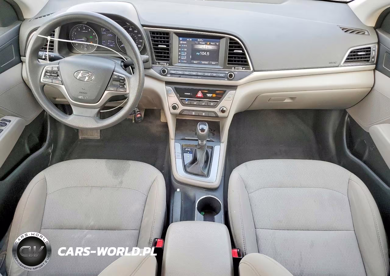 2017 Hyundai Elantra Se VIN:5NPD84LF0HH171296 - 8