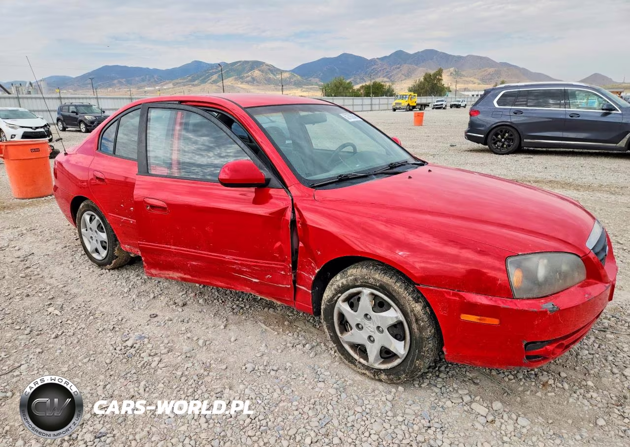 2004 Hyundai Elantra Gls VIN:KMHDN46D34U810771 - 4