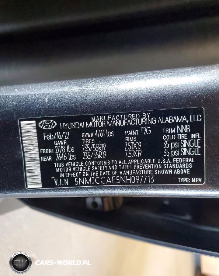 2022 Hyundai Tucson Sel VIN:5NMJCCAE5NH097713 - 13