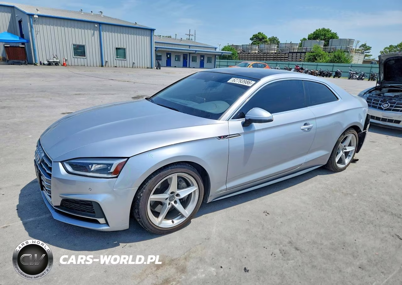 2018 Audi A5 Premium Plus S-Line VIN:WAU8NAF53JA101684 - 1