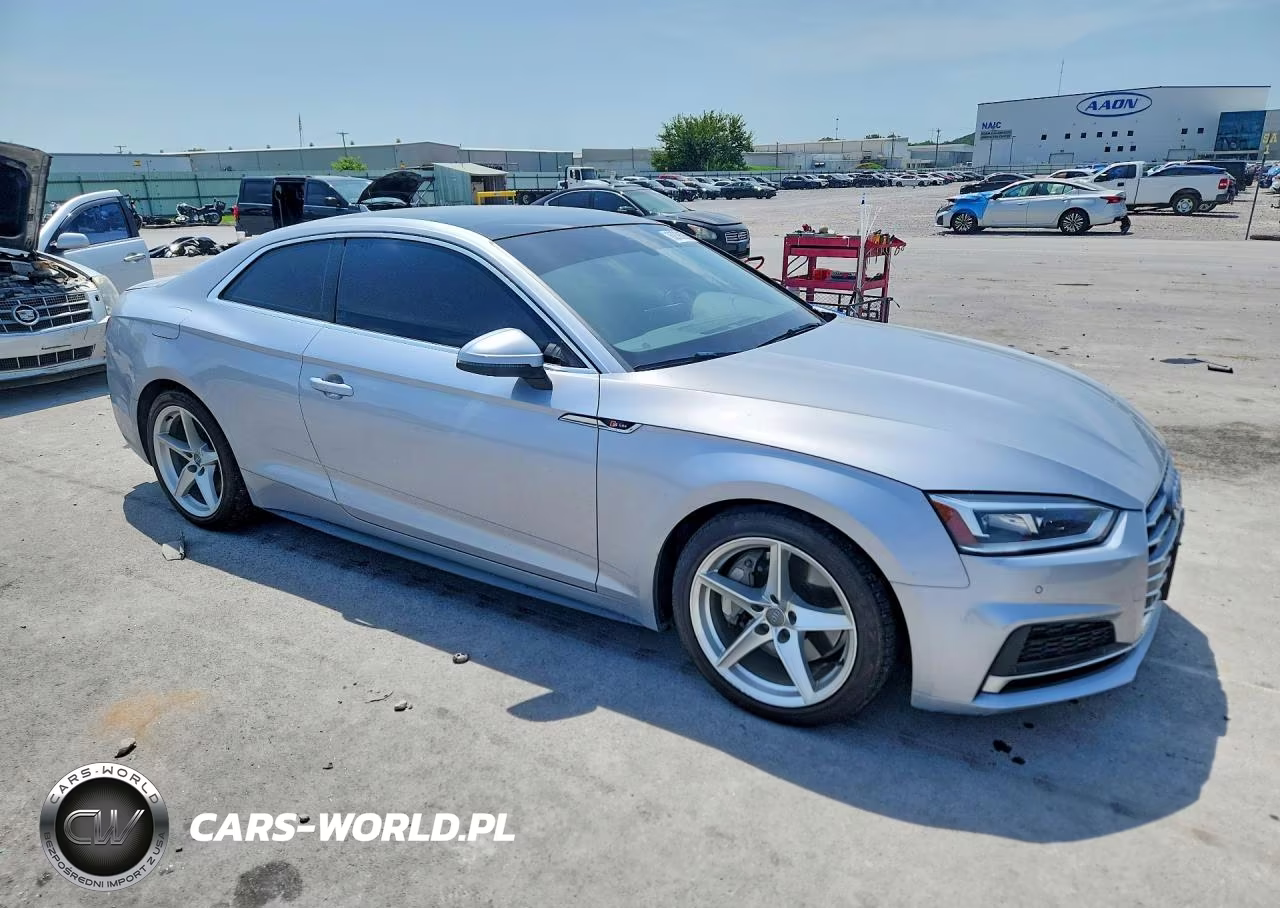2018 Audi A5 Premium Plus S-Line VIN:WAU8NAF53JA101684 - 4