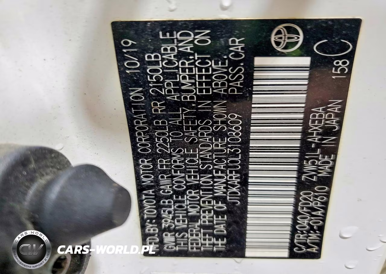 2020 Toyota Prius Le VIN:JTDKARFU0L3108609 - 14