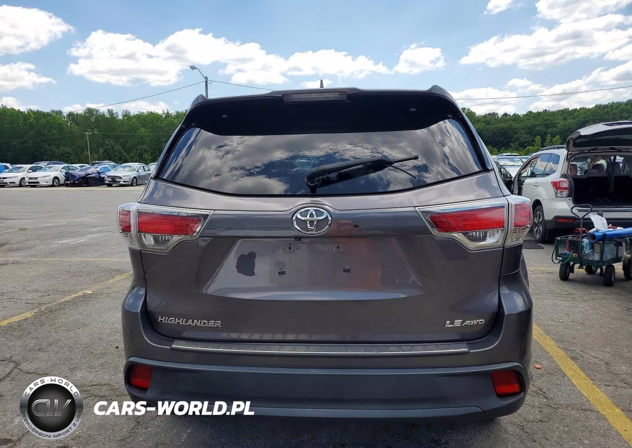 2016 Toyota Highlander Le Plus VIN:5TDBKRFH6GS318670 - 6