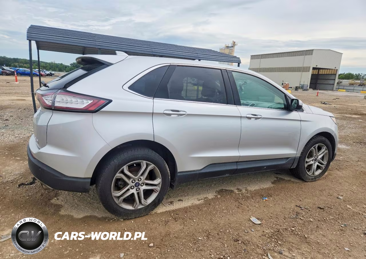 2017 Ford Edge Titanium VIN:2FMPK4K97HBB11937 - 3