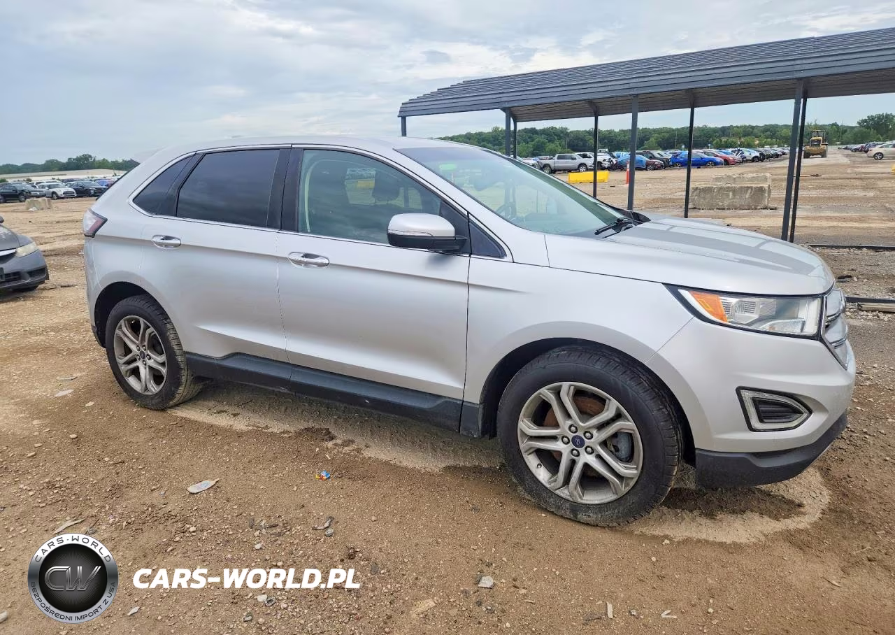 2017 Ford Edge Titanium VIN:2FMPK4K97HBB11937 - 4