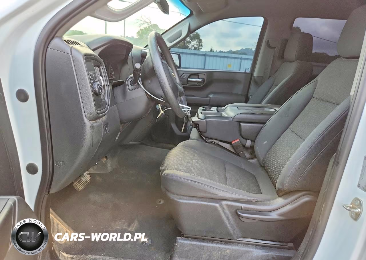 2019 Chevrolet Silverado C1500 Custom VIN:3GCPWBEH0KG300689 - 7