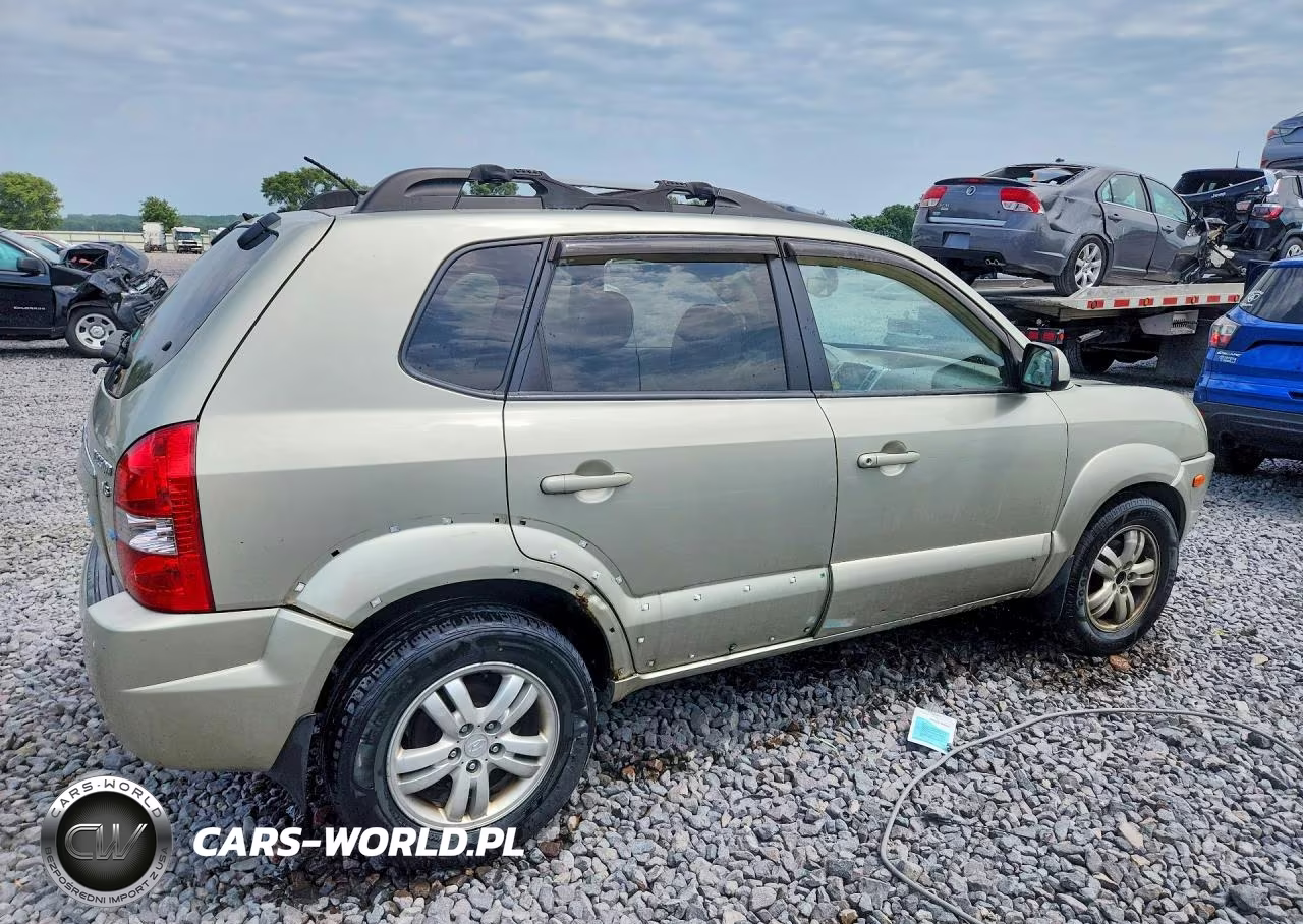 2008 Hyundai Tucson Se VIN:KM8JN12D38U732666 - 3