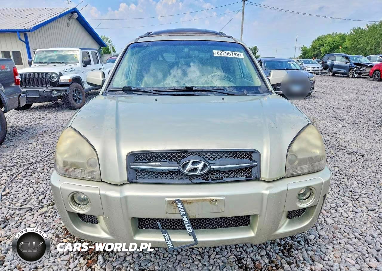 2008 Hyundai Tucson Se VIN:KM8JN12D38U732666 - 5