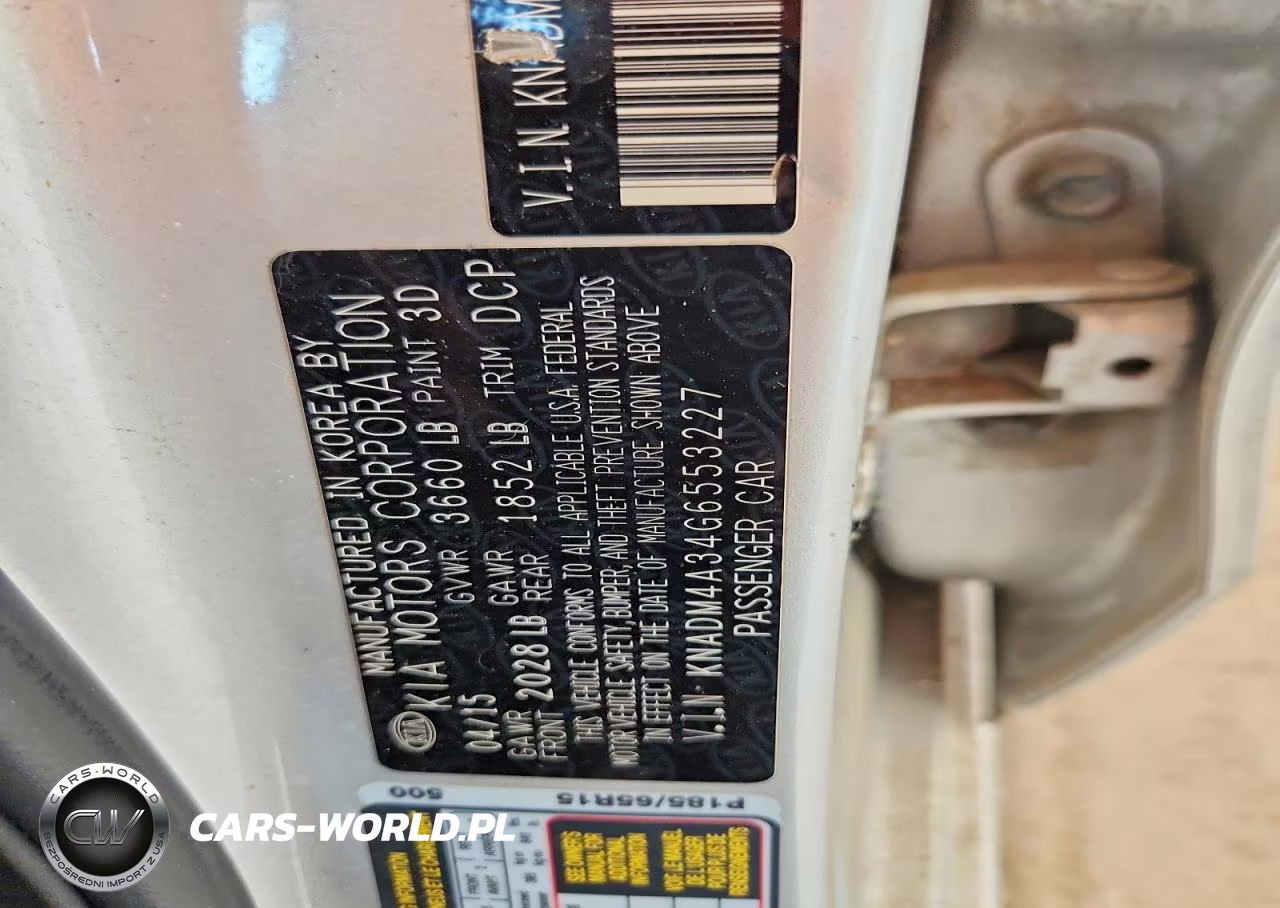 2016 Kia Rio Lx VIN:KNADM4A34G6553227 - 12