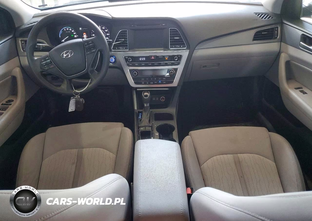 2017 Hyundai Sonata Hybrid Se VIN:KMHE24L12HA048578 - 8