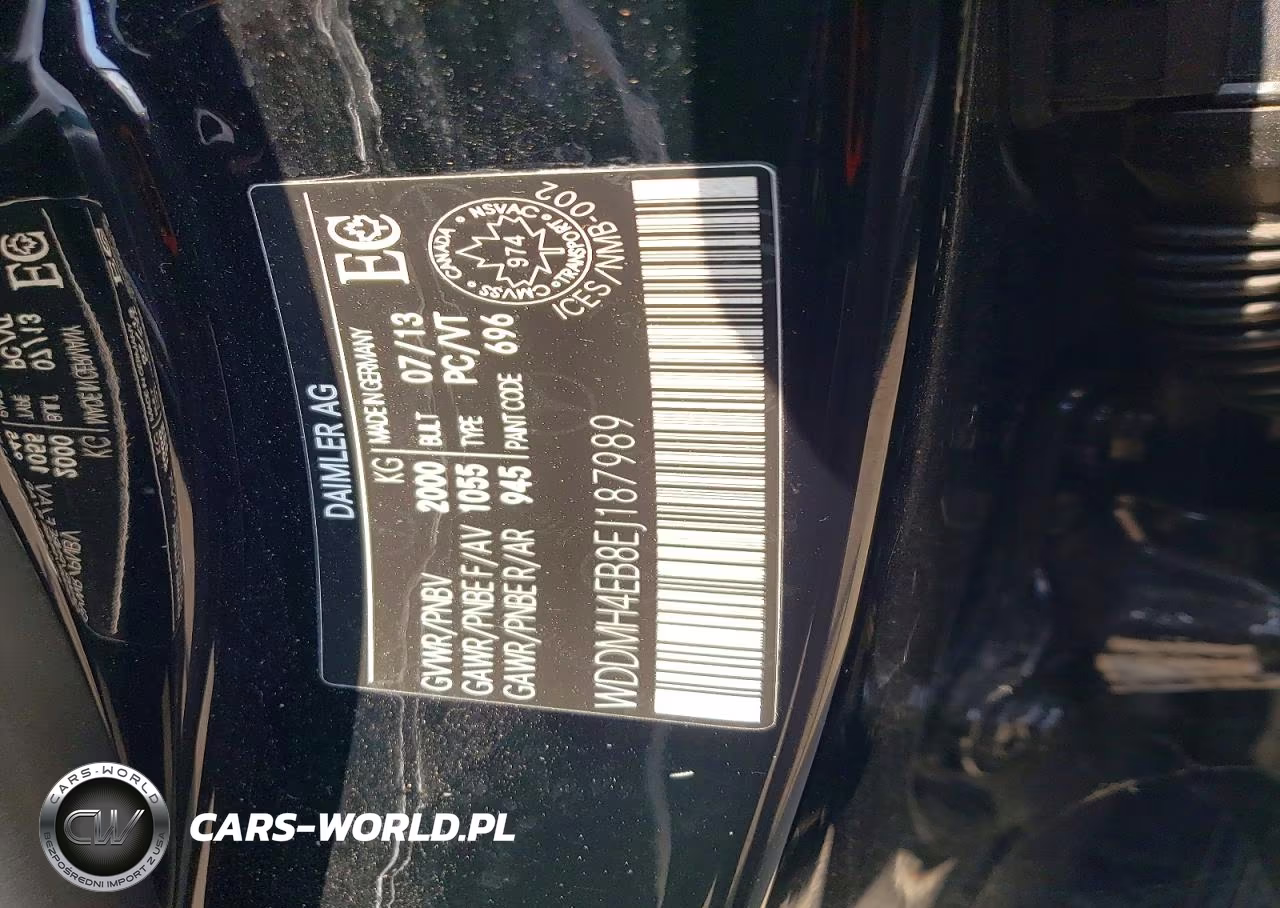 2014 Mercedes-Benz B250 VIN:WDDMH4EB8EJ187989 - 12