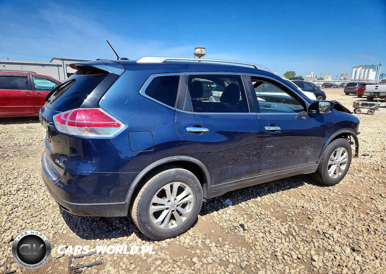2016 Nissan Rogue Sv VIN:KNMAT2MV0GP640532 - 3