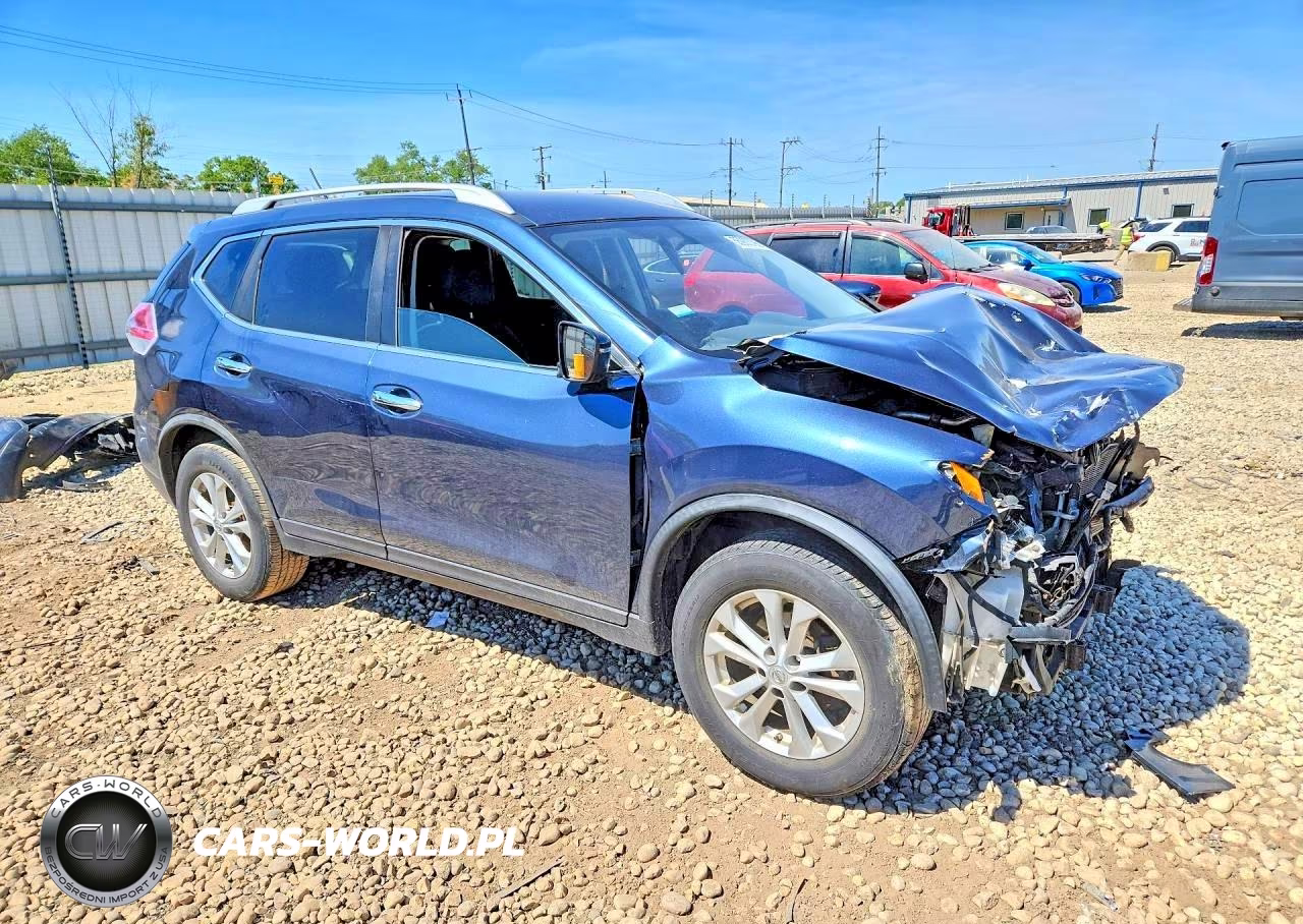 2016 Nissan Rogue Sv VIN:KNMAT2MV0GP640532 - 4