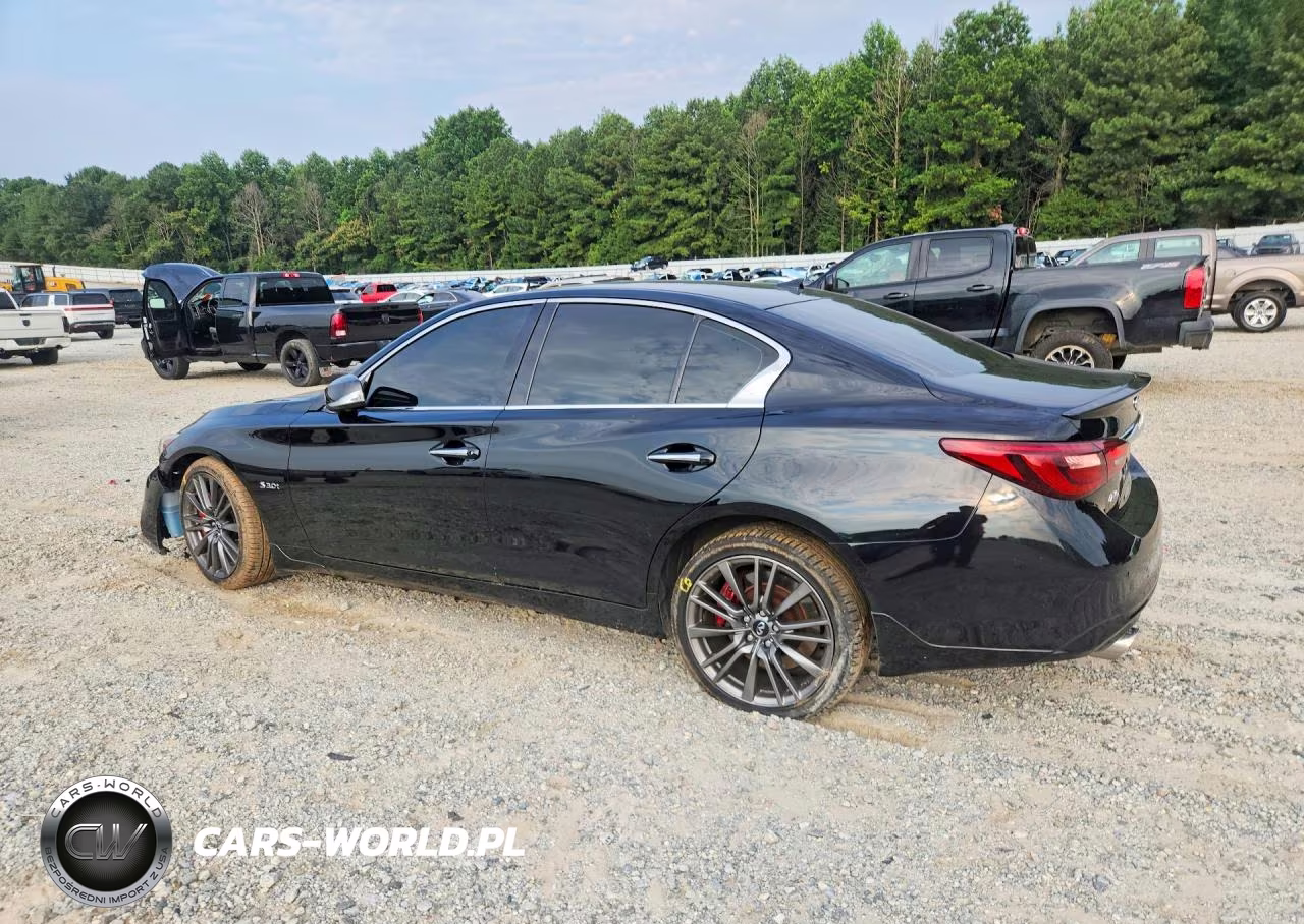 2018 Infiniti Q50 Red Sport 400 VIN:JN1FV7AR9JM700095 - 2
