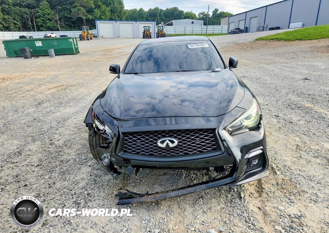 2018 Infiniti Q50 Red Sport 400 VIN:JN1FV7AR9JM700095 - 5