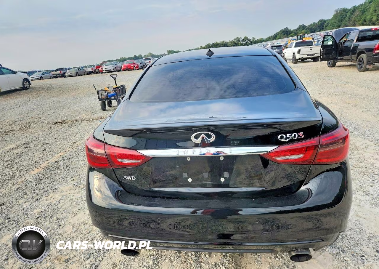 2018 Infiniti Q50 Red Sport 400 VIN:JN1FV7AR9JM700095 - 6