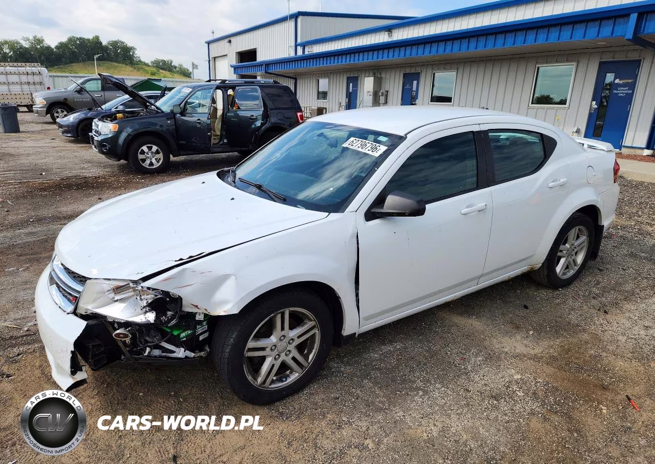 2014 Dodge Avenger Se VIN:1C3CDZAG9EN222472 - 1