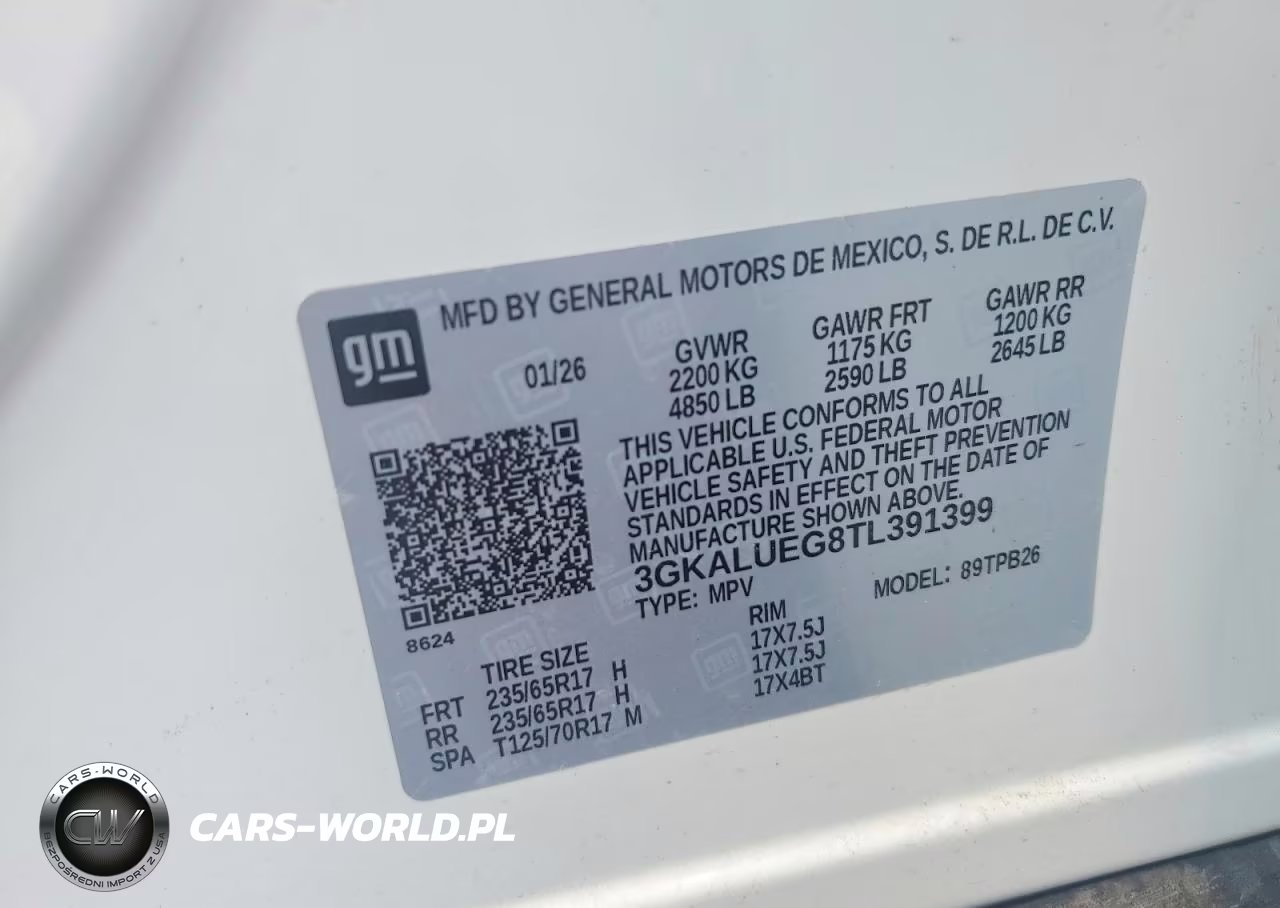 2026 GMC Terrain Elevation VIN:3GKALUEG8TL391399 - 14