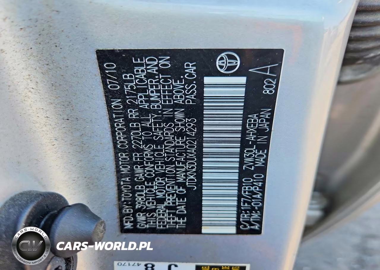 2010 Toyota Prius Ii VIN:JTDKN3DUXA0214293 - 13