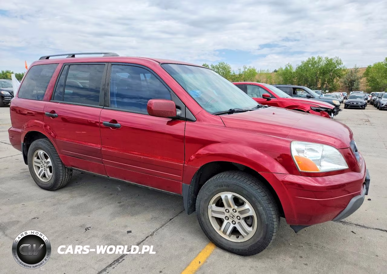 2003 Honda Pilot Exl VIN:2HKYF18683H595462 - 4