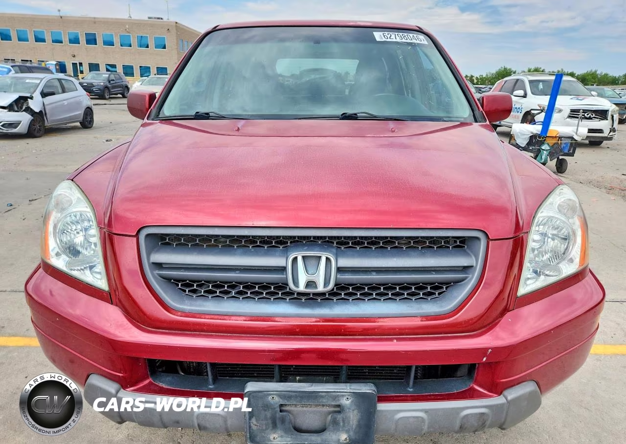 2003 Honda Pilot Exl VIN:2HKYF18683H595462 - 5